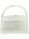 Urban Expressions Women's Beaded Clutch Bag In Clear In Multi