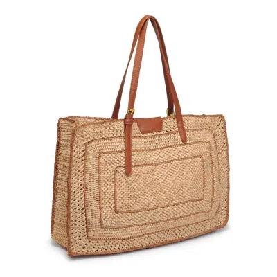 Urban Expressions Women's Demi Travel Tote Bag In Natural In White
