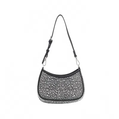 Urban Expressions Women's Fantasia Evening Bag In Black Silver