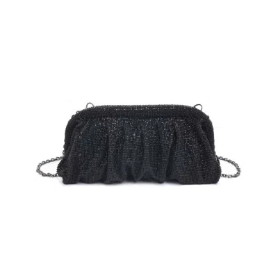 Urban Expressions Women's Irina Crystal Rhinestone Evening Bag In Black