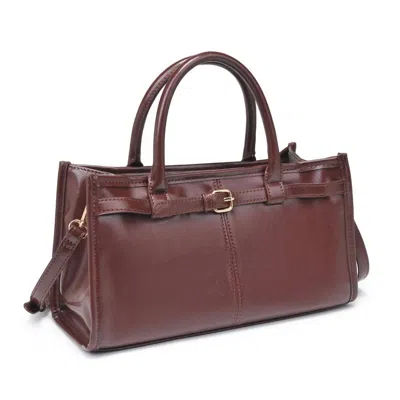 Urban Expressions Women's Joanna Crossbody Bag In Chocolate In Gold
