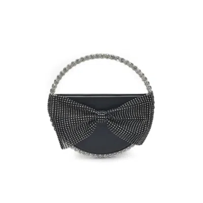 Urban Expressions Women's Lorraine Crystal Bow Evening Bag In Black