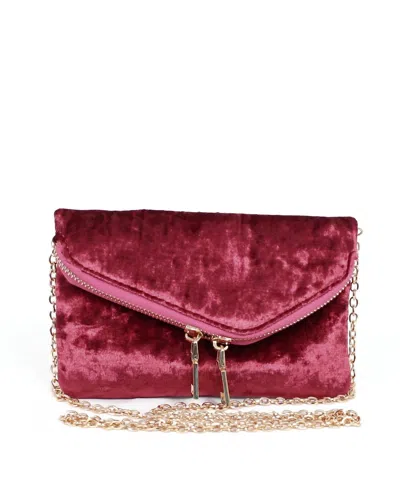 Urban Expressions Women's Lucy Clutch In Ruby In Red