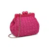 Urban Expressions Women's Naomi Clutch And Crossbody Bag In Hot Pink In Pink