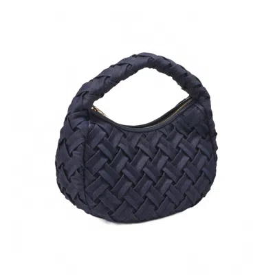 Urban Expressions Women's Noreen Woven Clutch Bag In Denim In Multi