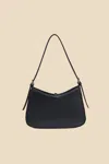 Urban Expressions Women's Percy Woven Hobo Shoulder Bag In Black In Black