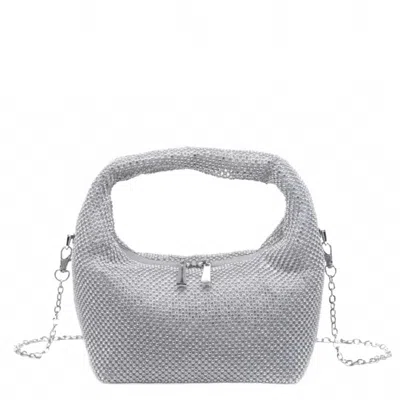 Urban Expressions Women's Raquel Evening Bag In Silver