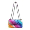 Urban Expressions Women's Rayne Vegan Leather Crossbody Bag In Multi Color In Multi