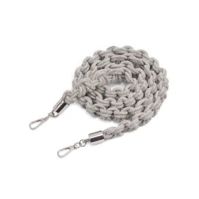 Urban Expressions Women's Sparkling Visions Crystal Rhinestone Bag Shoulder Strap In Silver