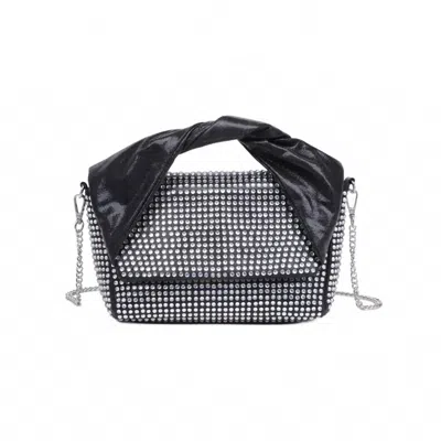 Urban Expressions Women's Stevie Crossbody Bag In Silver/black
