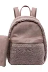 Urban Expressions Women's Suffolk Backpack In Taupe In Gray