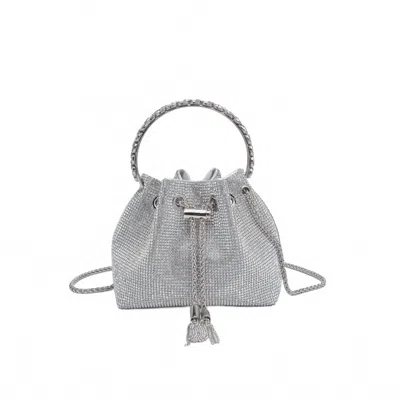 Urban Expressions Women's Vontrice Evening Bag In Silver In Gray