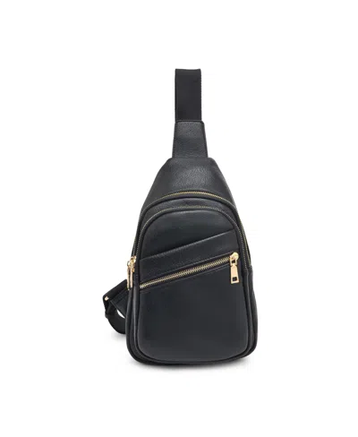 Urban Expressions Zephyr Sling Backpack In Black