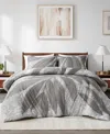 Urban Habitat Adrian Botanical 3-pc. Comforter Set, King/california King In Grey