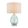 Urban Habitat Borel Omebre Glass Table Lamp In Blue