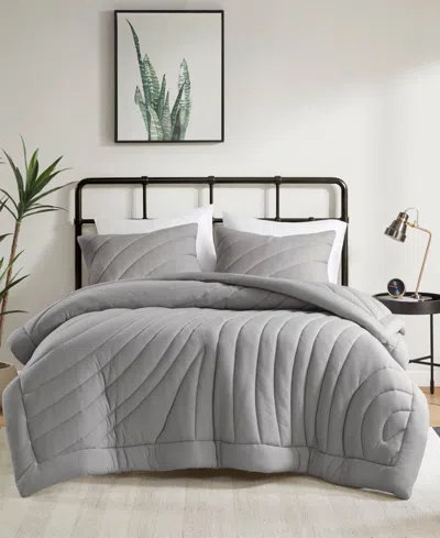 URBAN HABITAT JUNIPER PUFFY 3-PC. COMFORTER SET, KING/CALIFORNIA KING