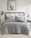 Urban Habitat Juniper Puffy 3-pc. Comforter Set, King/california King In Grey