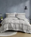 Urban Habitat Rowan Striped 3-pc. Comforter Set, Full/queen In Grey