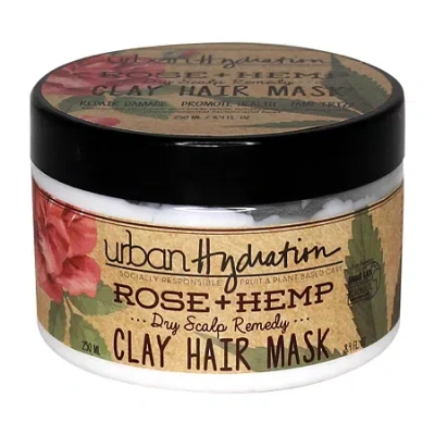 Urban Hydration Rose Hemp Conditioning Hair Mask 8.4 Oz. In Transparent