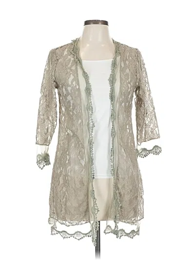 Pre-owned Urban Mango Kimono In Silver