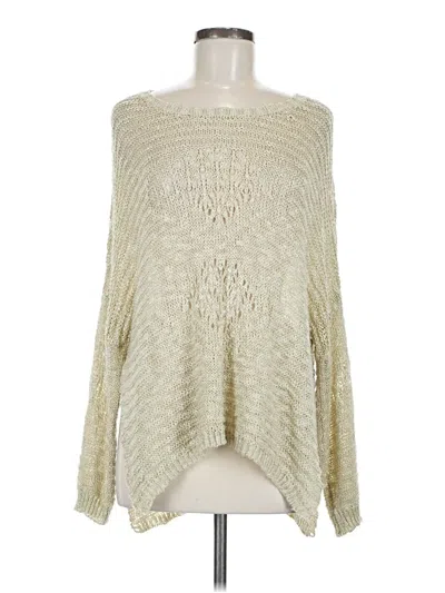 Pre-owned Urban Mangoz Pullover Sweater In White