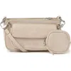 Urban Originals A Little Crazy Croc Shoulder Bag In White