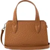 Urban Originals Clara Textured Satchel In Brown