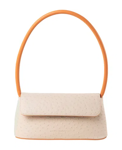 Urban Originals Clover Faux Leather Shoulder Bag In Cream