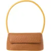 Urban Originals Clover Vegan Leather Shoulder Bag In Brown