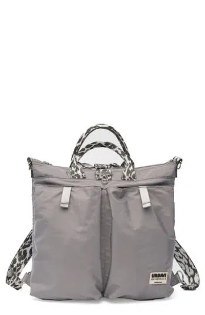 Urban Originals Como Tote Backpack In Gray