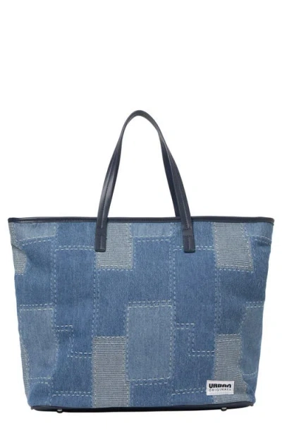 Urban Originals Denim Patchwork Tote Bag