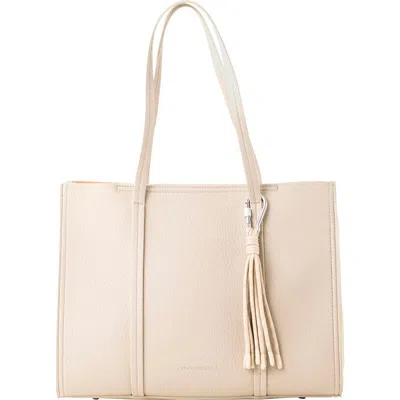 Urban Originals Hello Medium Tote In Cream