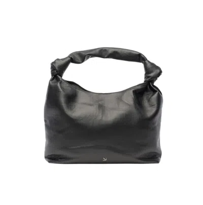 Urban Originals Knotted Wonder Faux Leather Shoulder Bag In Black