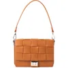 Urban Originals Loved Woven Crossbody Bag In Brown