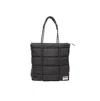 Urban Originals Palm Faux Leather Tote Bag In Black