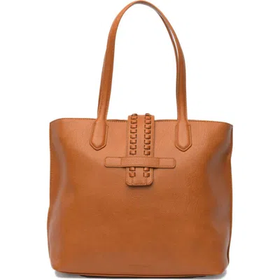 Urban Originals Peace Tote Bag In Brown