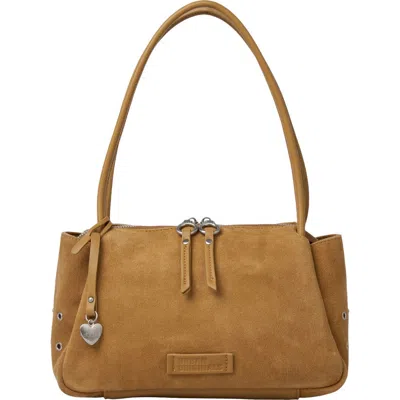 Urban Originals Please Stay Shoulder Bag In Brown
