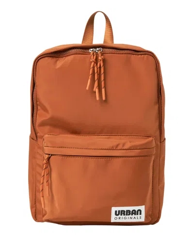 Urban Originals Poppy Small Backpack In Terracotta