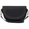 Urban Originals Rocket Vegan Leather Crossbody Bag In Black