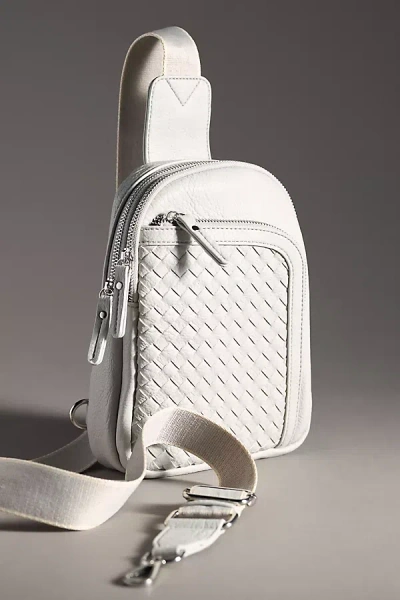 Urban Originals X Anthropologie Woven Sling Bag In Grey