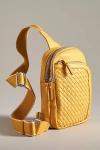 Urban Originals X Anthropologie Woven Sling Bag In Gold