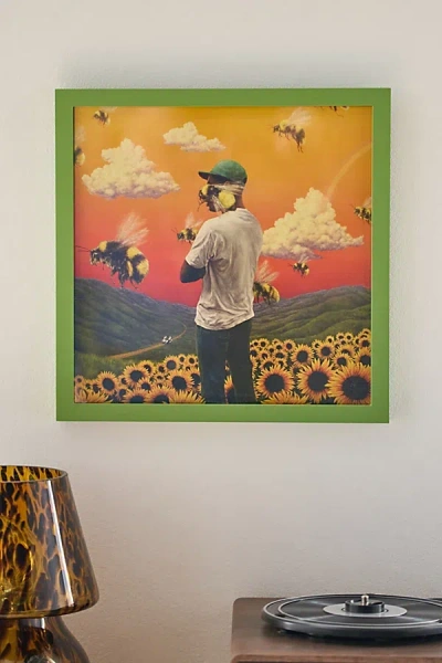 Urban Outfitters 12-inch Vinyl Album Frame In Light Green At