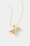 Urban Outfitters 14k Gold Plated Bubble Initial Charm Necklace, Women's At