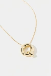 Urban Outfitters 14k Gold Plated Bubble Initial Charm Necklace, Women's At  In Multicolor