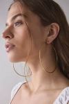 Urban Outfitters 14k Gold Plated Oversized Thin Hoop Earring In Gold, Women's At  In Gold