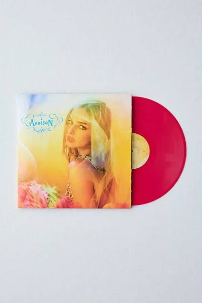 Urban Outfitters Addison Rae - Addison Uo Exclusive Lp In Opaque Magenta At  In Red