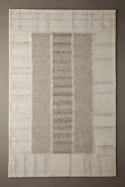 Urban Outfitters Adrienne Wool Rug In Grey At  In Neutral