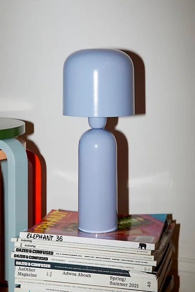 Urban Outfitters Aida Iron Table Lamp In Lavender At  In Blue