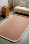 Urban Outfitters Aine Hand-tufted Rug In Pink At  In Brown
