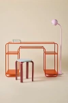 Urban Outfitters Alana Metal Desk In Orange At
